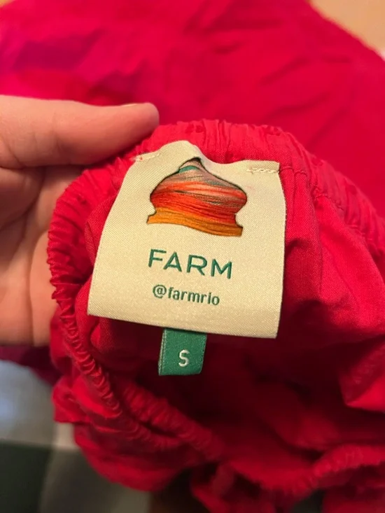 Farm Rio Heart Shaped Bodice Cut Out Maxi Dress - Picture 6 of 8